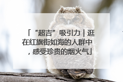 “超吉”吸引力｜逛在红旗街如海的人群中，感受珍贵的烟火气