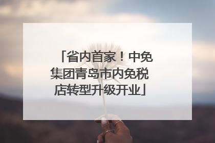 省内首家！中免集团青岛市内免税店转型升级开业