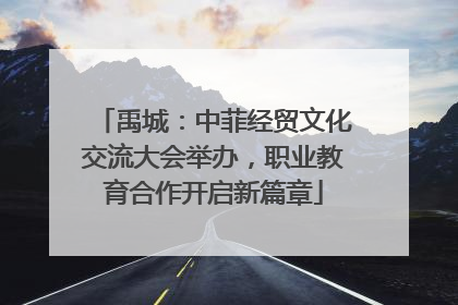禹城：中菲经贸文化交流大会举办，职业教育合作开启新篇章