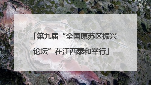 第九届“全国原苏区振兴论坛”在江西泰和举行