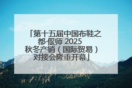 第十五届中国布鞋之都·偃师 2025 秋冬产销（国际贸易）对接会隆重开幕