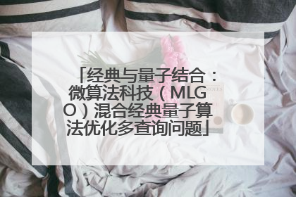 经典与量子结合：微算法科技（MLGO）混合经典量子算法优化多查询问题