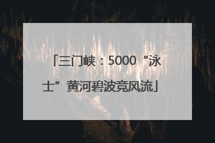 三门峡：5000“泳士”黄河碧波竞风流
