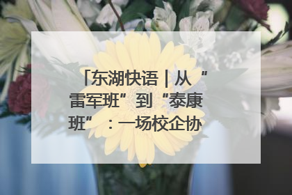 东湖快语｜从“雷军班”到“泰康班”：一场校企协同的“接力赛”