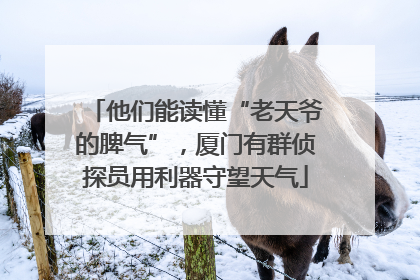 他们能读懂“老天爷的脾气”，厦门有群侦探员用利器守望天气