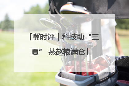冀时评｜科技助“三夏” 燕赵粮满仓