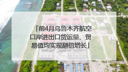 前4月乌鲁木齐航空口岸进出口货运量、贸易值均实现翻倍增长