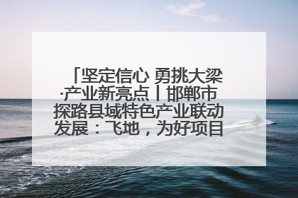 坚定信心 勇挑大梁·产业新亮点丨邯郸市探路县域特色产业联动发展：飞地，为好项目跨域安个家