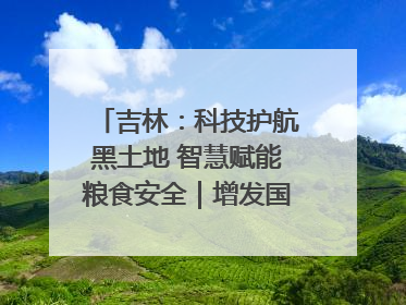 吉林：科技护航黑土地 智慧赋能粮食安全｜增发国债气象项目落地见效系列报道