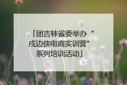 团吉林省委举办“戍边侠电商实训营”系列培训活动
