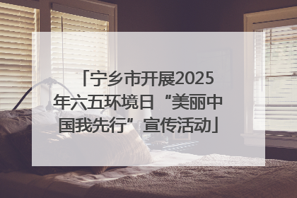 宁乡市开展2025年六五环境日“美丽中国我先行”宣传活动
