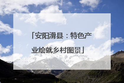安阳滑县：特色产业绘就乡村图景