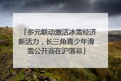 多元联动激活冰雪经济新活力，长三角青少年滑雪公开赛在沪落幕