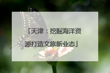 天津：挖掘海洋资源打造文旅新业态