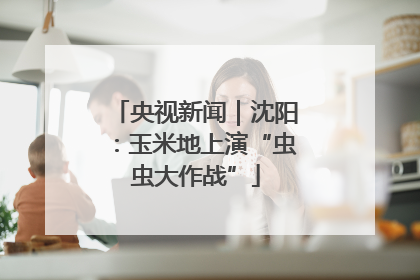 央视新闻｜沈阳：玉米地上演“虫虫大作战”
