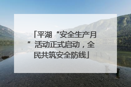 平湖“安全生产月”活动正式启动，全民共筑安全防线