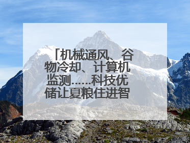 机械通风、谷物冷却、计算机监测……科技优储让夏粮住进智慧的“家”