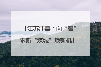 江苏沛县：向“智”求新“煤城”焕新机