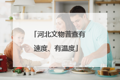 河北文物普查有速度、有温度
