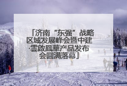 济南“东强”战略区域发展峰会暨中建·雲啟鳳華产品发布会圆满落幕