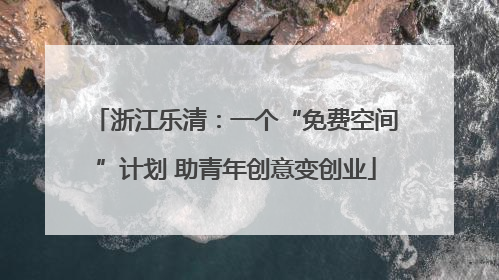 浙江乐清：一个“免费空间”计划 助青年创意变创业