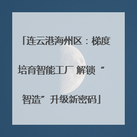 连云港海州区：梯度培育智能工厂 解锁“智造”升级新密码