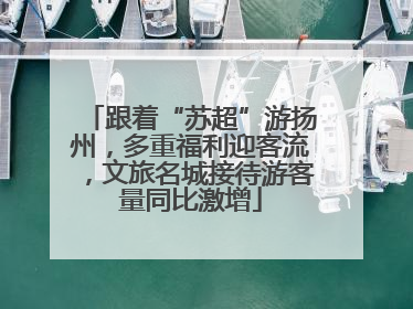 跟着“苏超”游扬州，多重福利迎客流，文旅名城接待游客量同比激增
