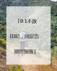 0:1不敌印尼，国足告别世预赛
