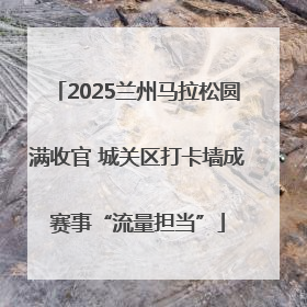 2025兰州马拉松圆满收官 城关区打卡墙成赛事“流量担当”