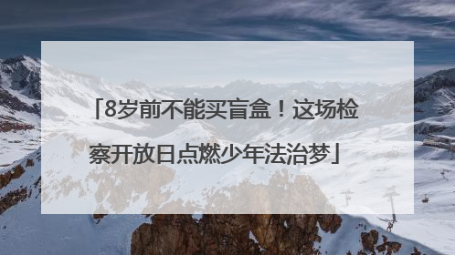8岁前不能买盲盒！这场检察开放日点燃少年法治梦